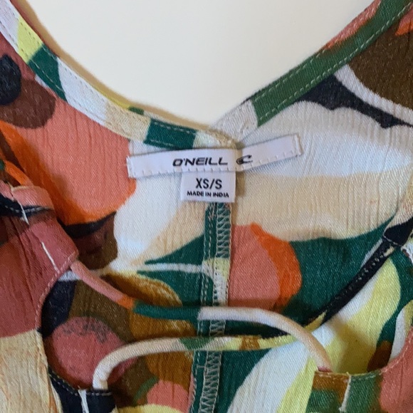 O’Neill beach coverup Tamra floral XS S NWT - Picture 5 of 13